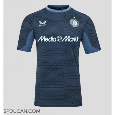 Muški Nogometni Dres Feyenoord Ayase Ueda #9 Gostujuci 2025-26 Kratak Rukav Muški Nogometni Dres Feyenoord Ayase Ueda #9 Gostujuci 2025-26 Kratak Rukav